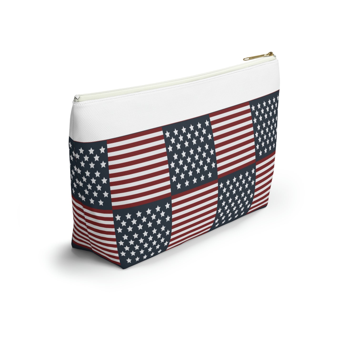 Patriotic Accessory Pouch w T-bottom