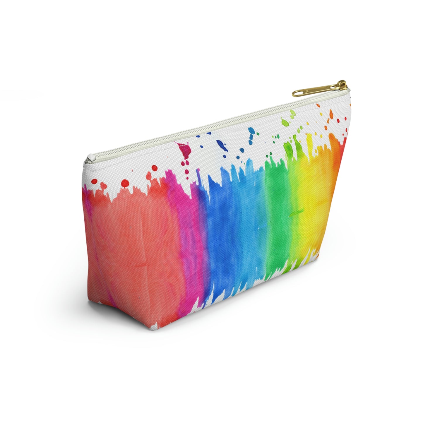 Rainbow Splash Accessory Pouch w T-bottom