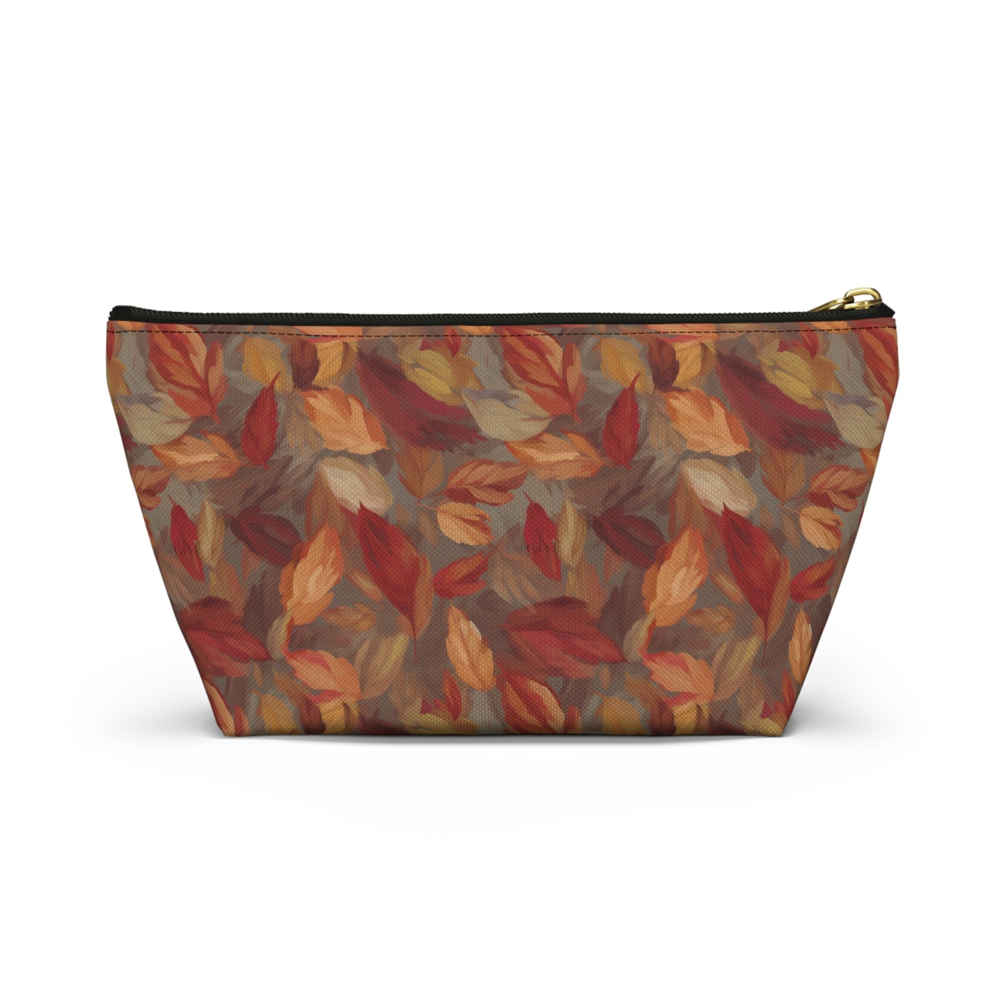 Falling Leaves Accessory Pouch w T-bottom