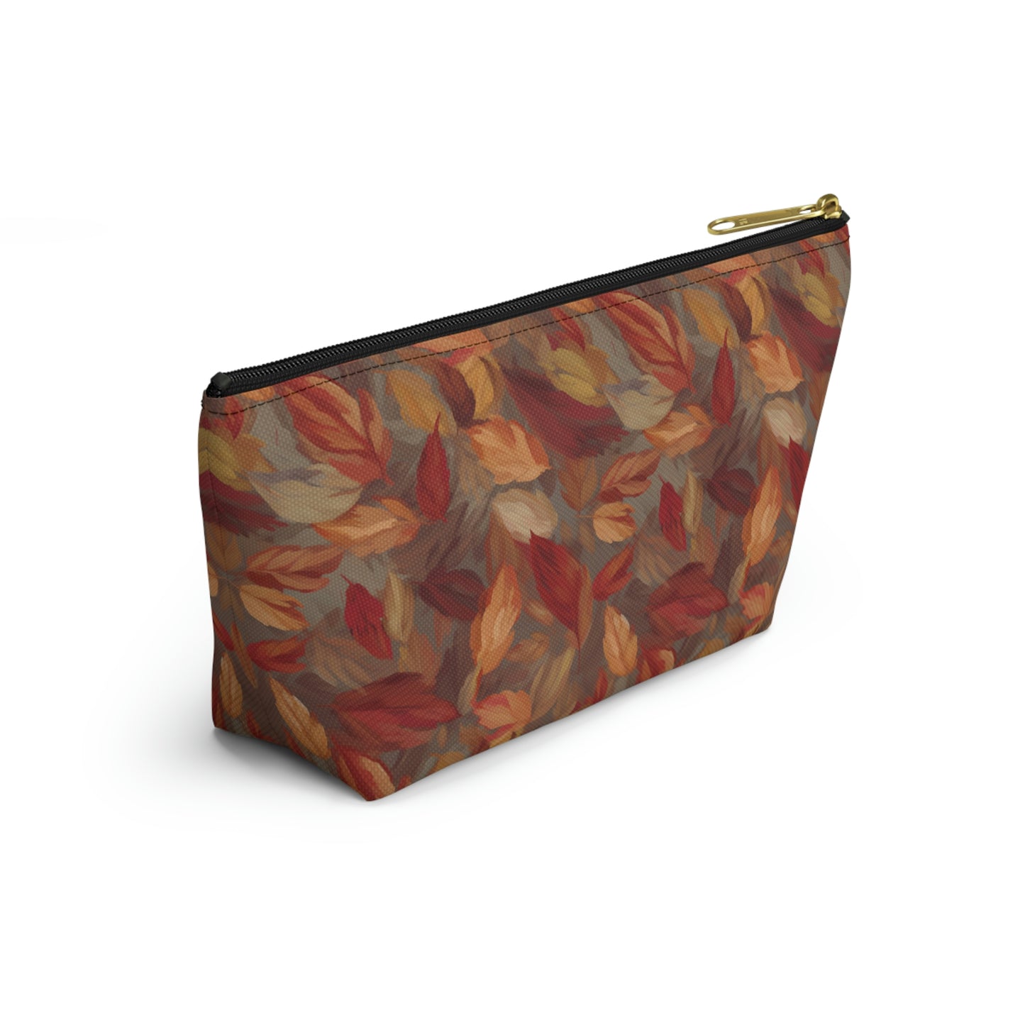 Falling Leaves Accessory Pouch w T-bottom