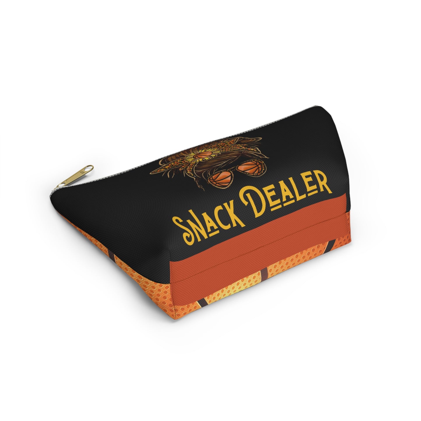 Snack Dealer Basketball Accessory Pouch w T-bottom