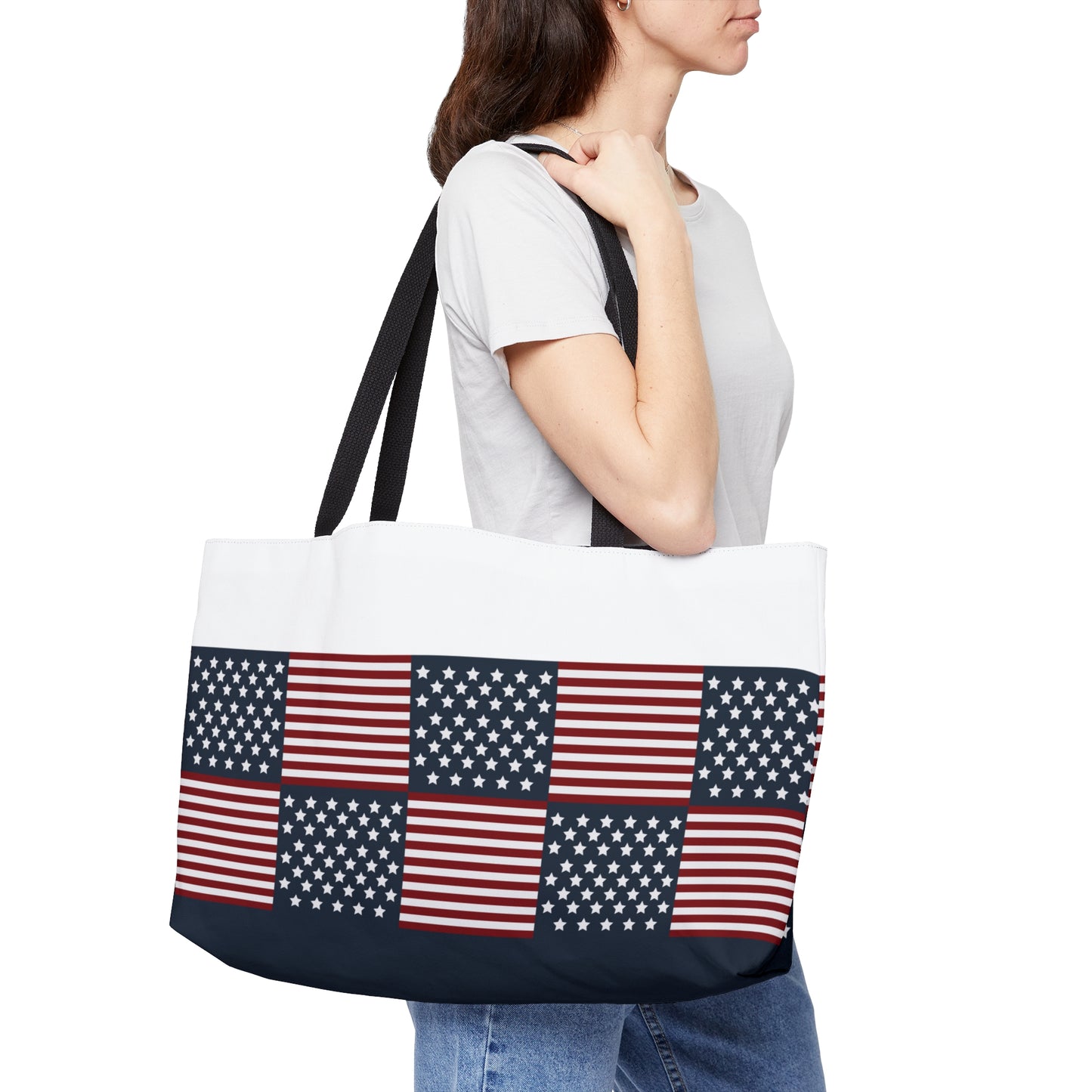 Patriotic Weekender Tote Bag