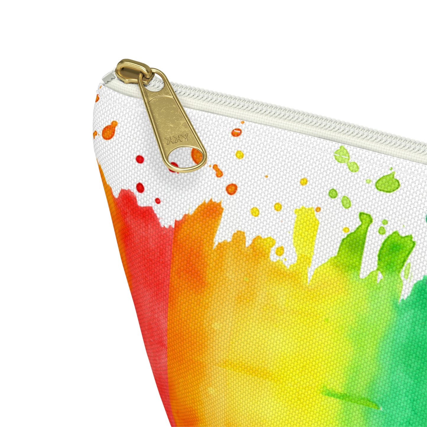 Rainbow Splash Accessory Pouch w T-bottom