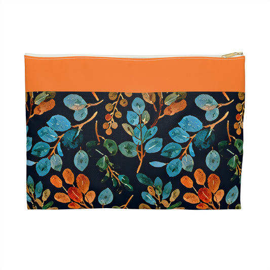 Picadee Navy Floral Accessory Pouch