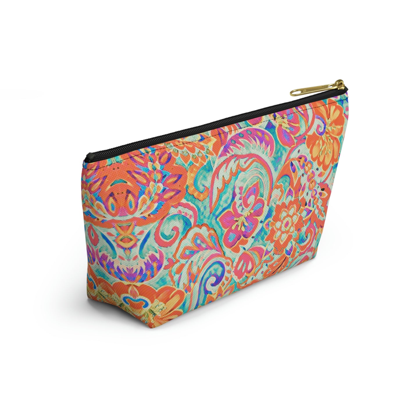 Tahiti Spring Accessory Pouch w T-bottom