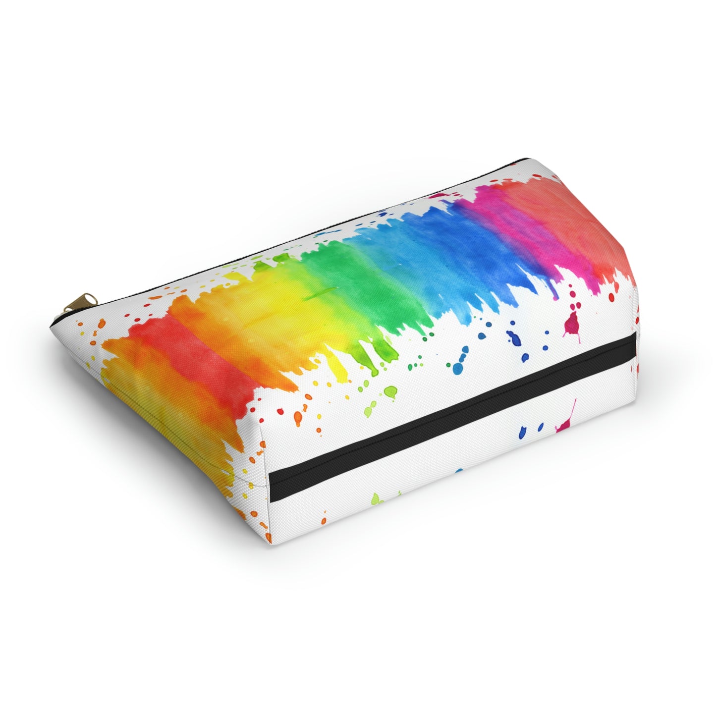 Rainbow Splash Accessory Pouch w T-bottom