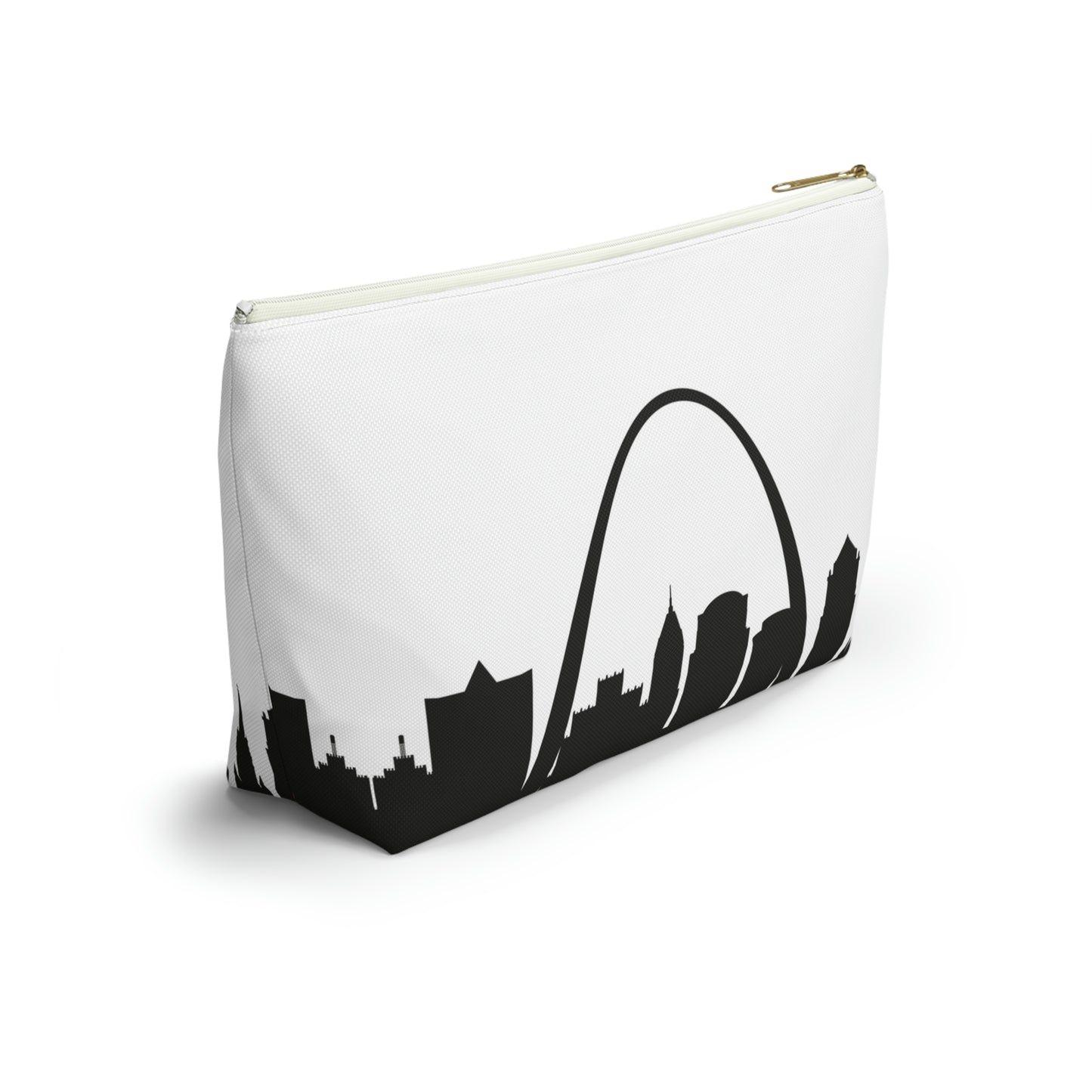 St Louis Skyline & Cardinal Accessory Pouch w T-bottom