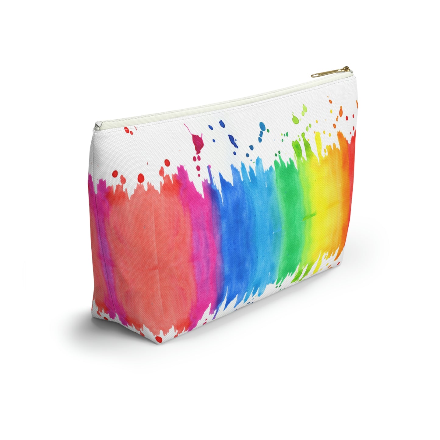 Rainbow Splash Accessory Pouch w T-bottom