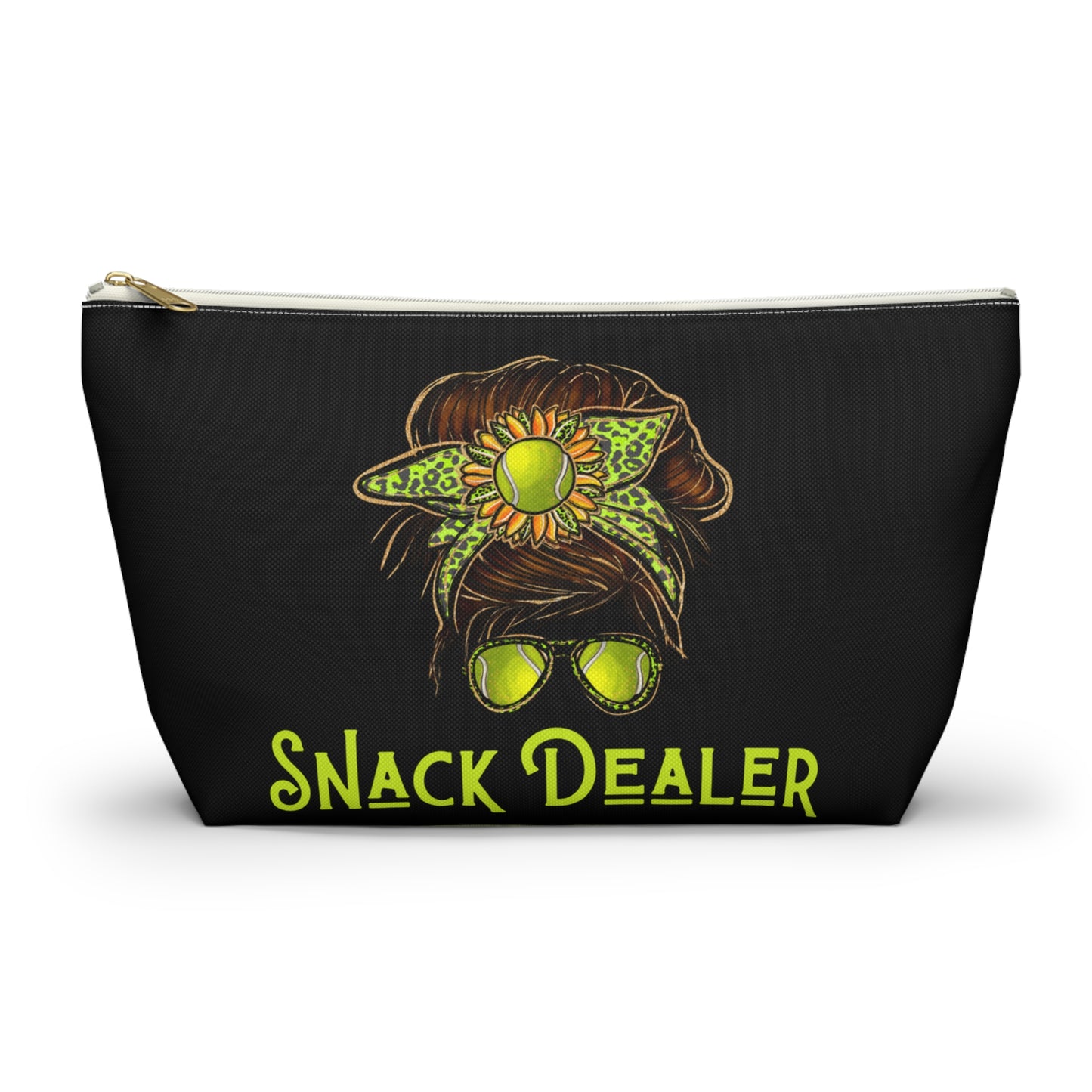 Snack Dealer Tennis Accessory Pouch w T-bottom