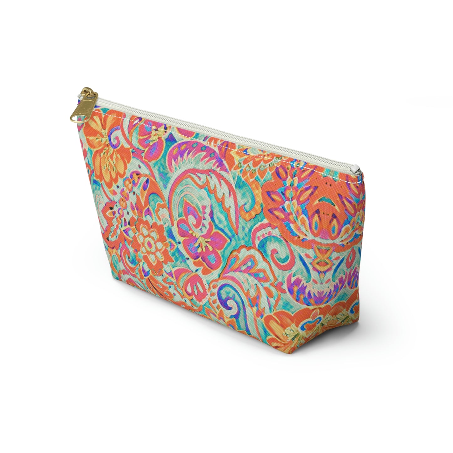 Tahiti Spring Accessory Pouch w T-bottom