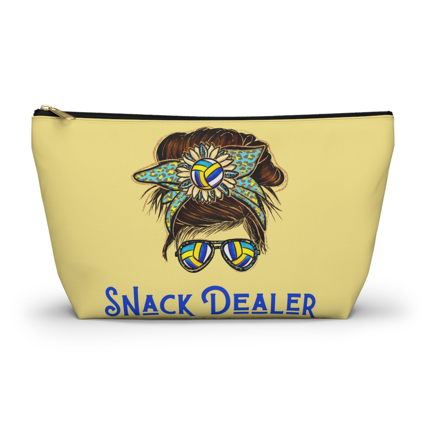 Snack Dealer Volleyball Accessory Pouch w T-bottom