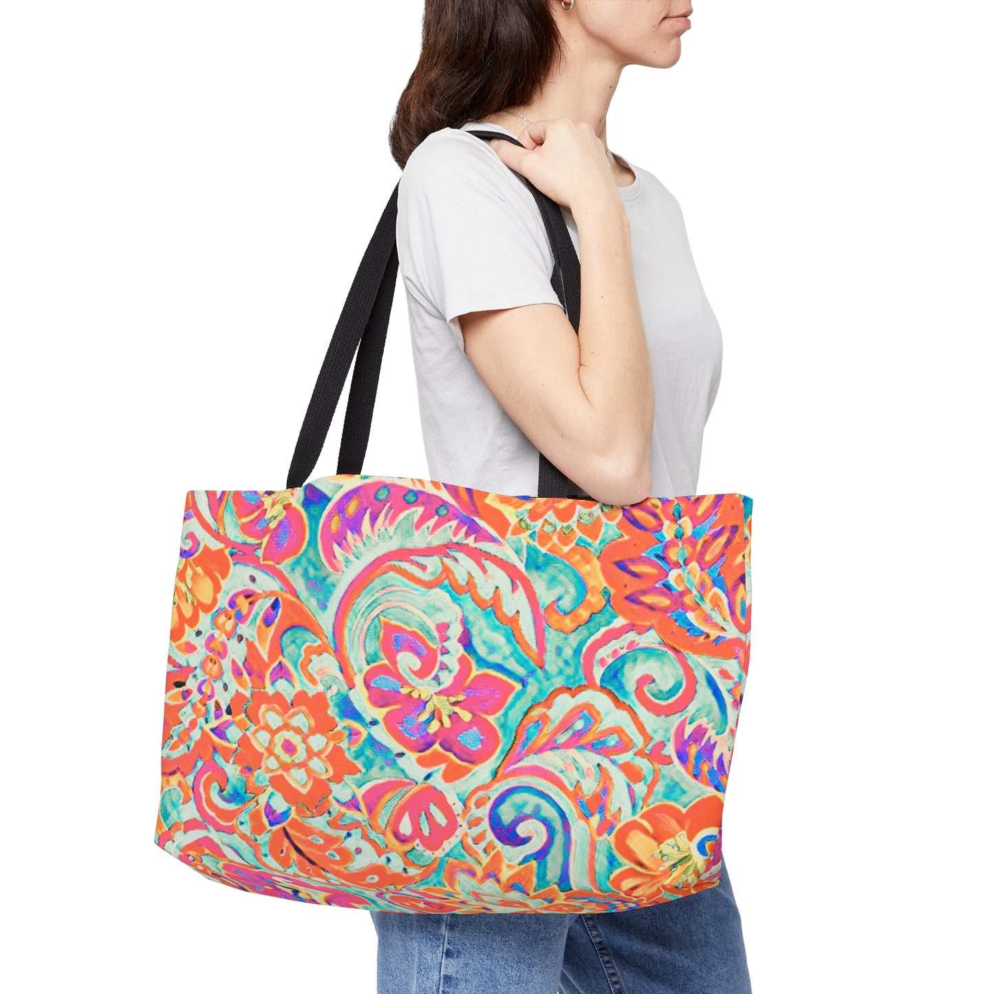 Tahiti Spring Weekender Tote Bag