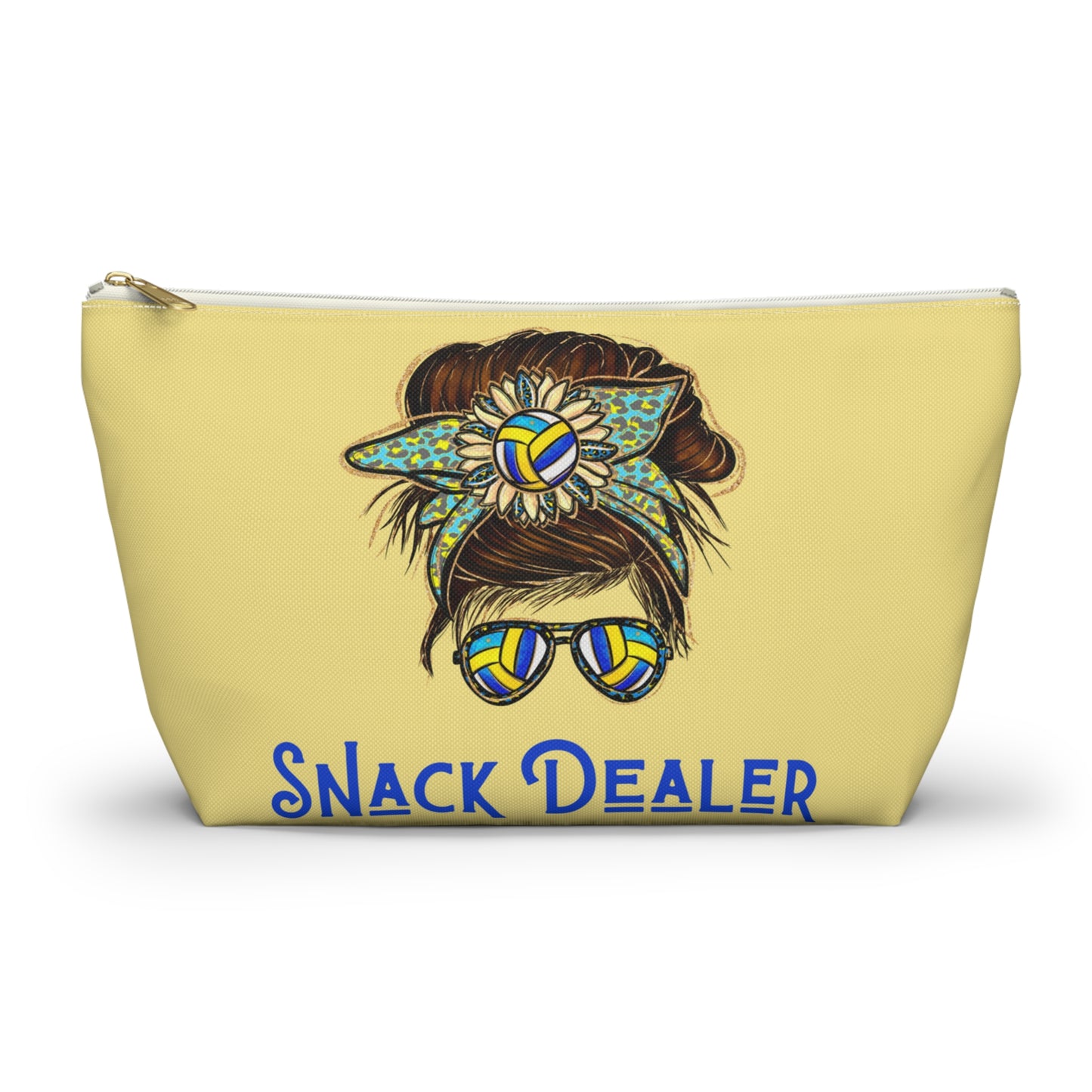 Snack Dealer Volleyball Accessory Pouch w T-bottom