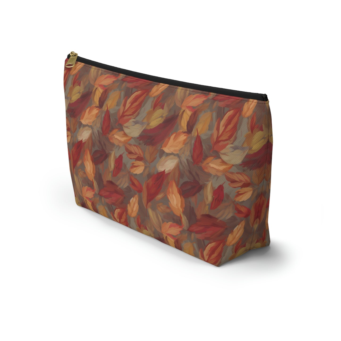 Falling Leaves Accessory Pouch w T-bottom