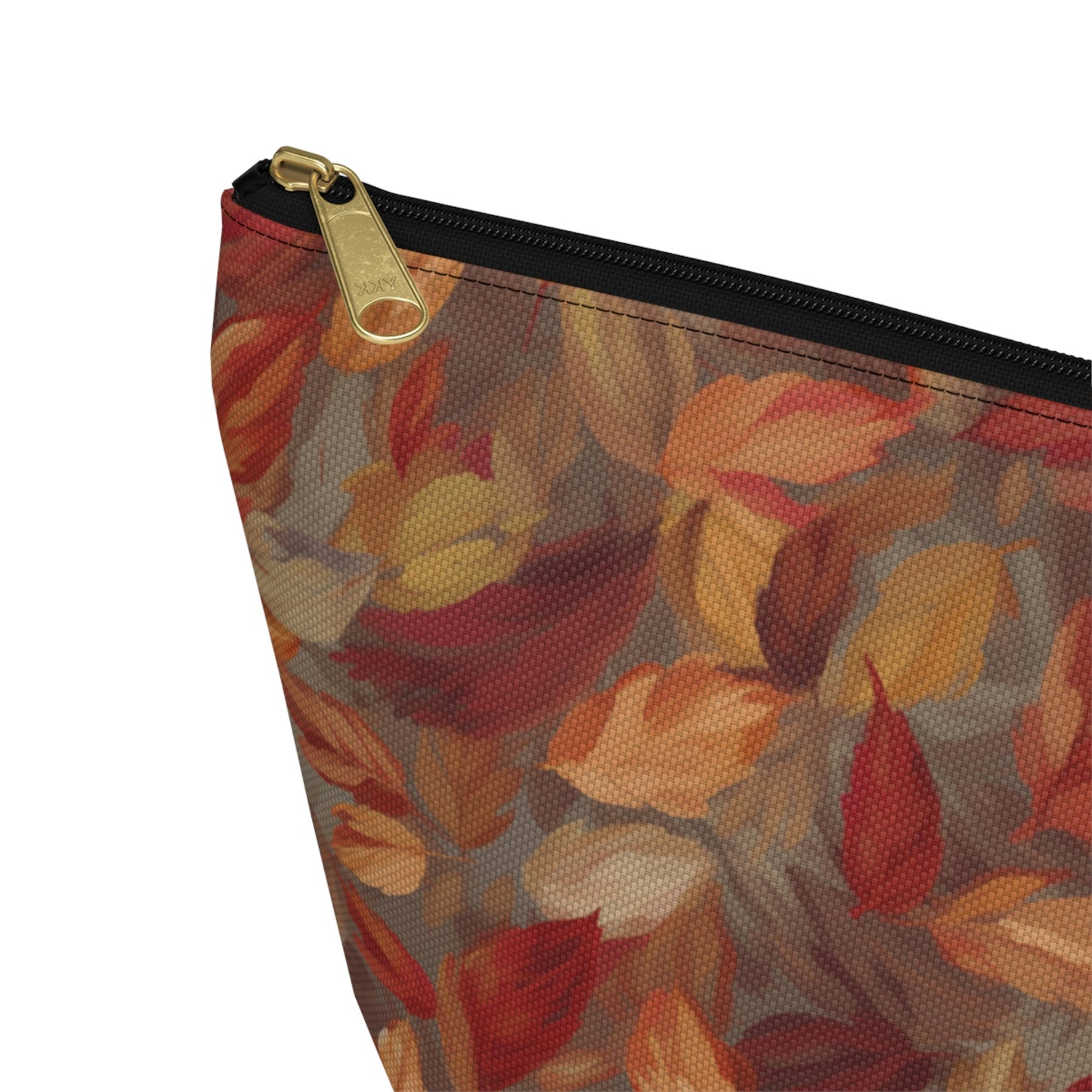 Falling Leaves Accessory Pouch w T-bottom