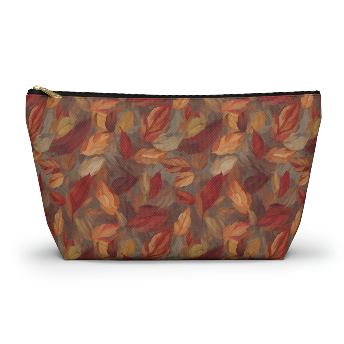 Falling Leaves Accessory Pouch w T-bottom