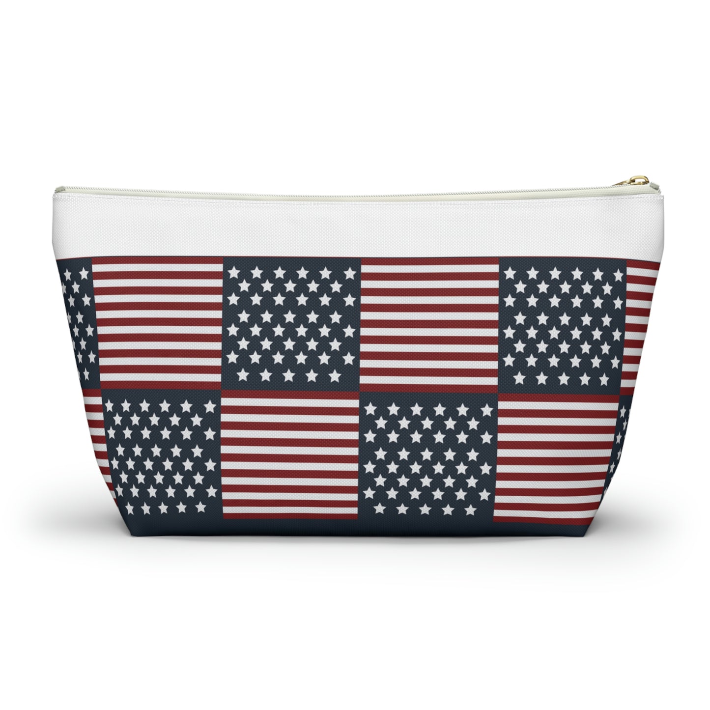 Patriotic Accessory Pouch w T-bottom