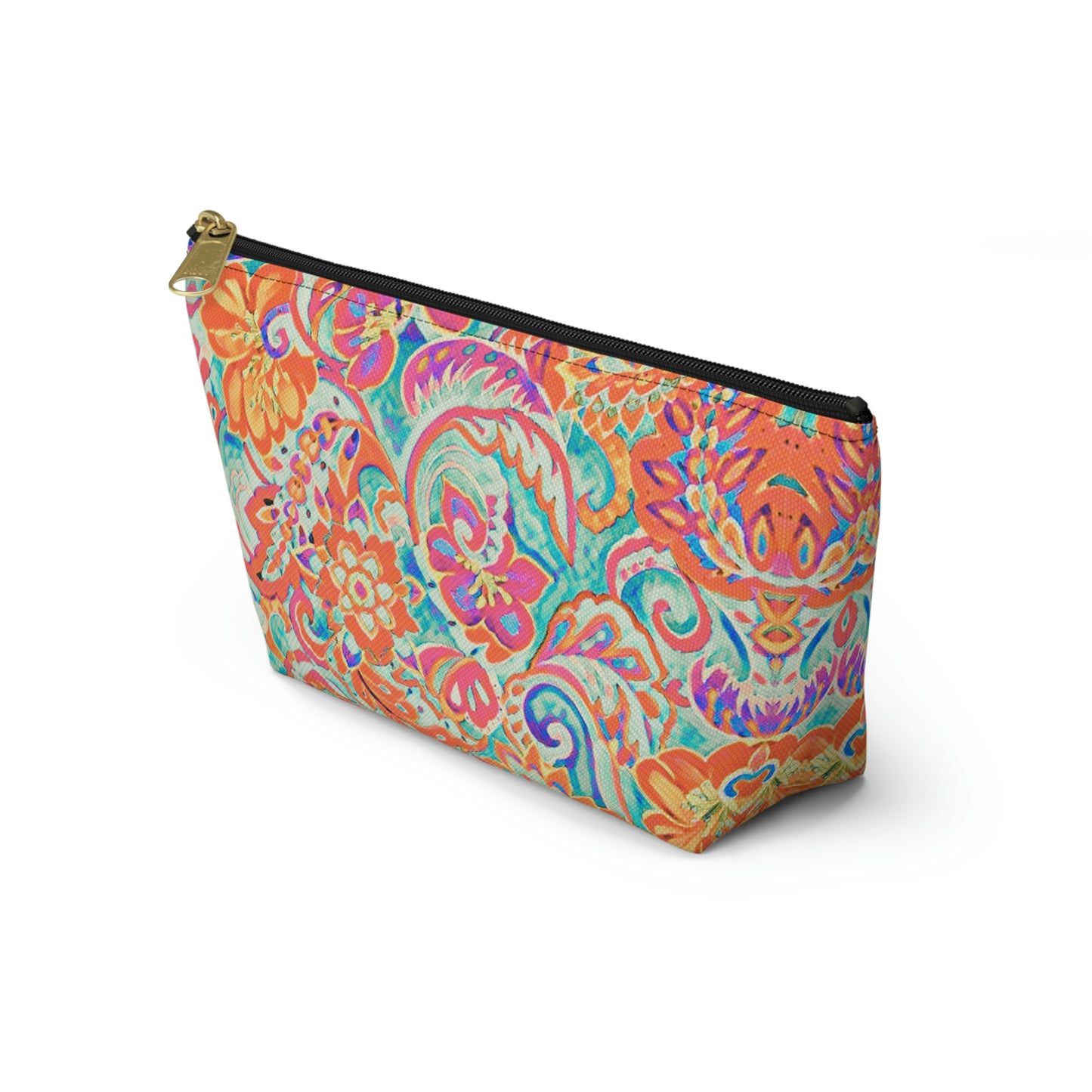 Tahiti Spring Accessory Pouch w T-bottom