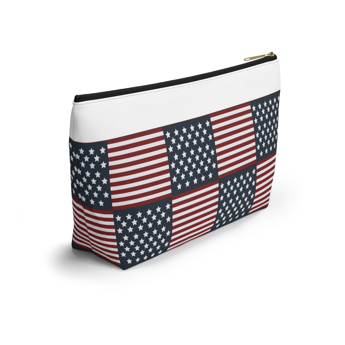 Patriotic Accessory Pouch w T-bottom