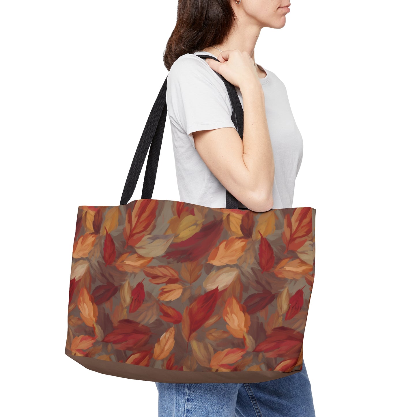 Falling Leaves Weekender Tote Bag