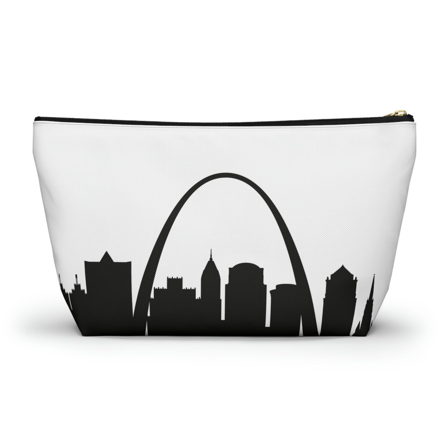 St Louis Skyline & Cardinal Accessory Pouch w T-bottom