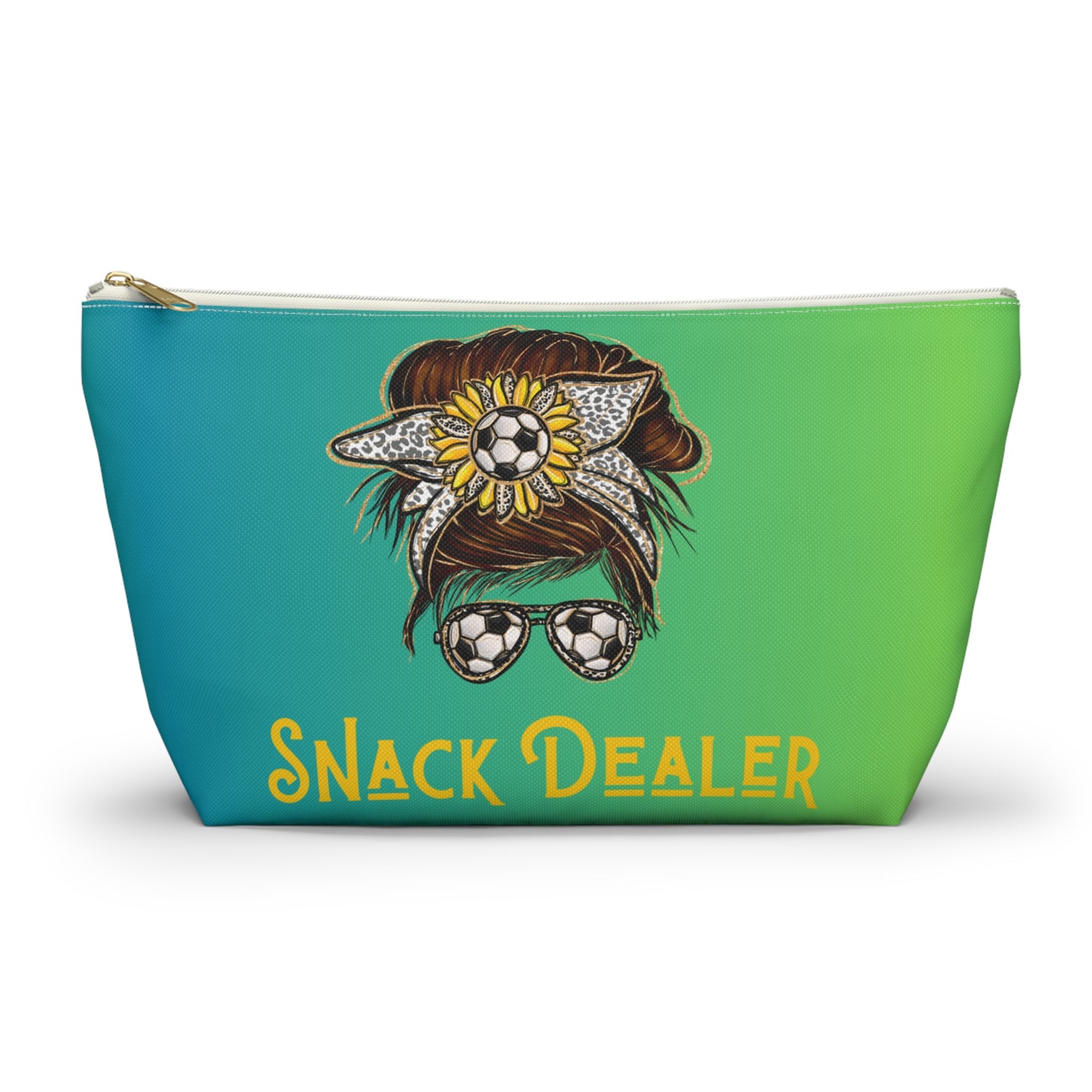 Snack Dealer Soccer Accessory Pouch w T-bottom