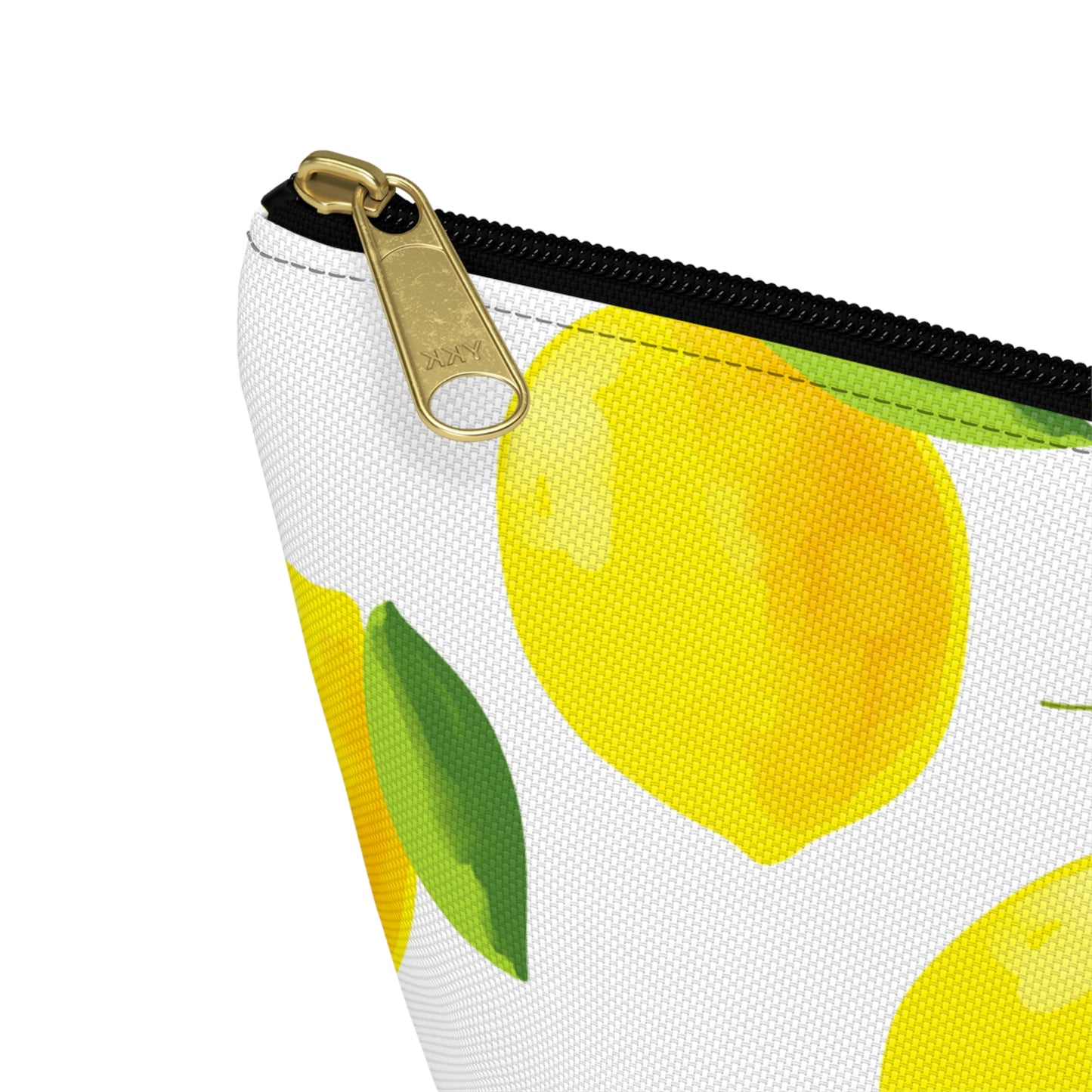 Lemon Fun Accessory Pouch w T-bottom