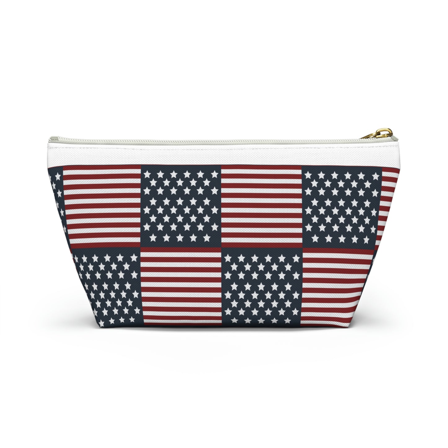 Patriotic Accessory Pouch w T-bottom