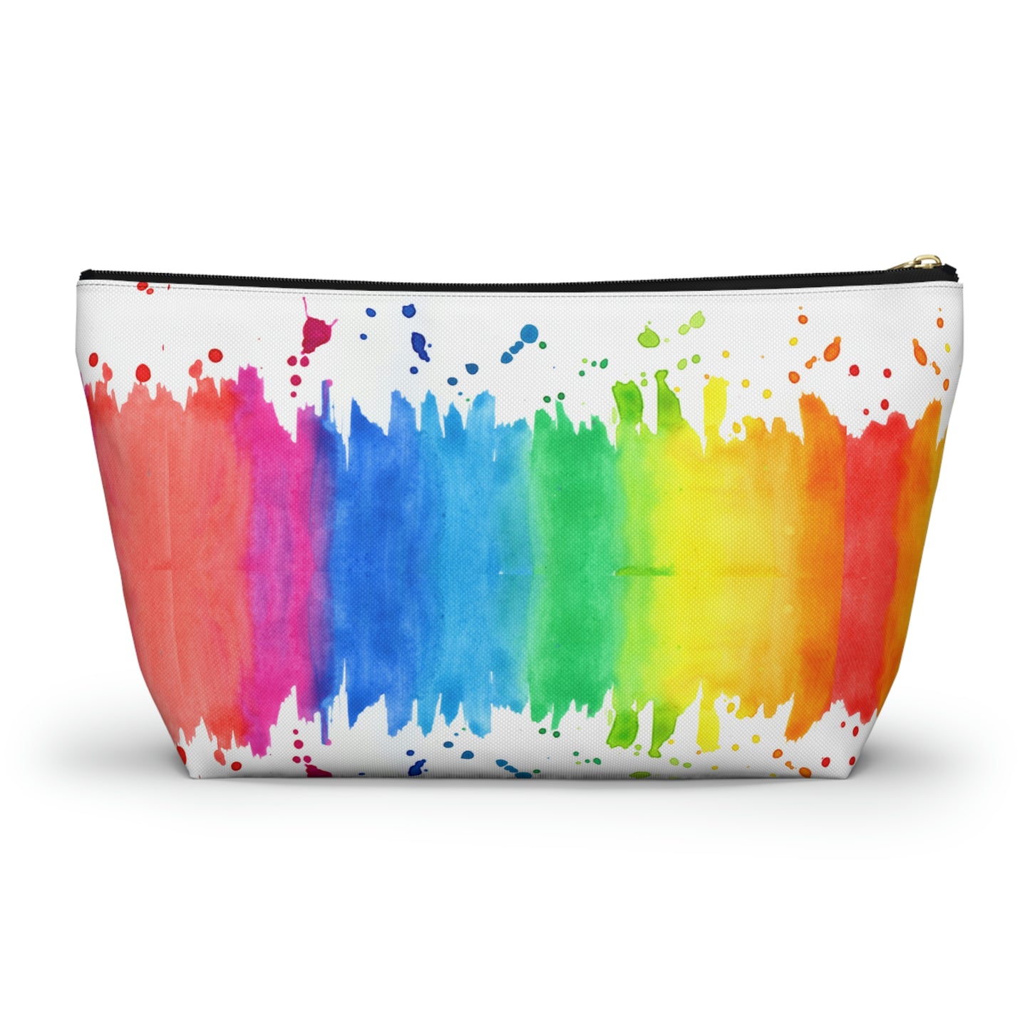 Rainbow Splash Accessory Pouch w T-bottom