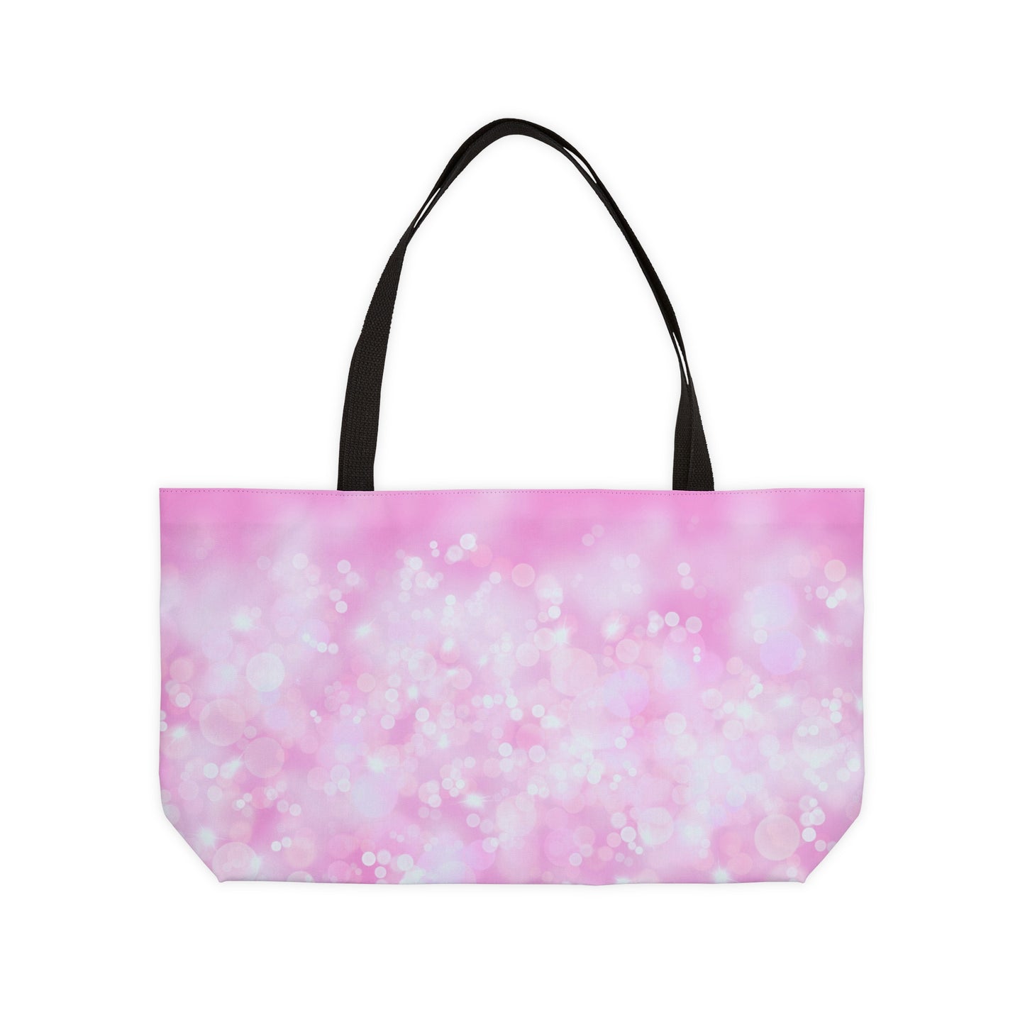 Pink Lightening Weekender Tote Bag