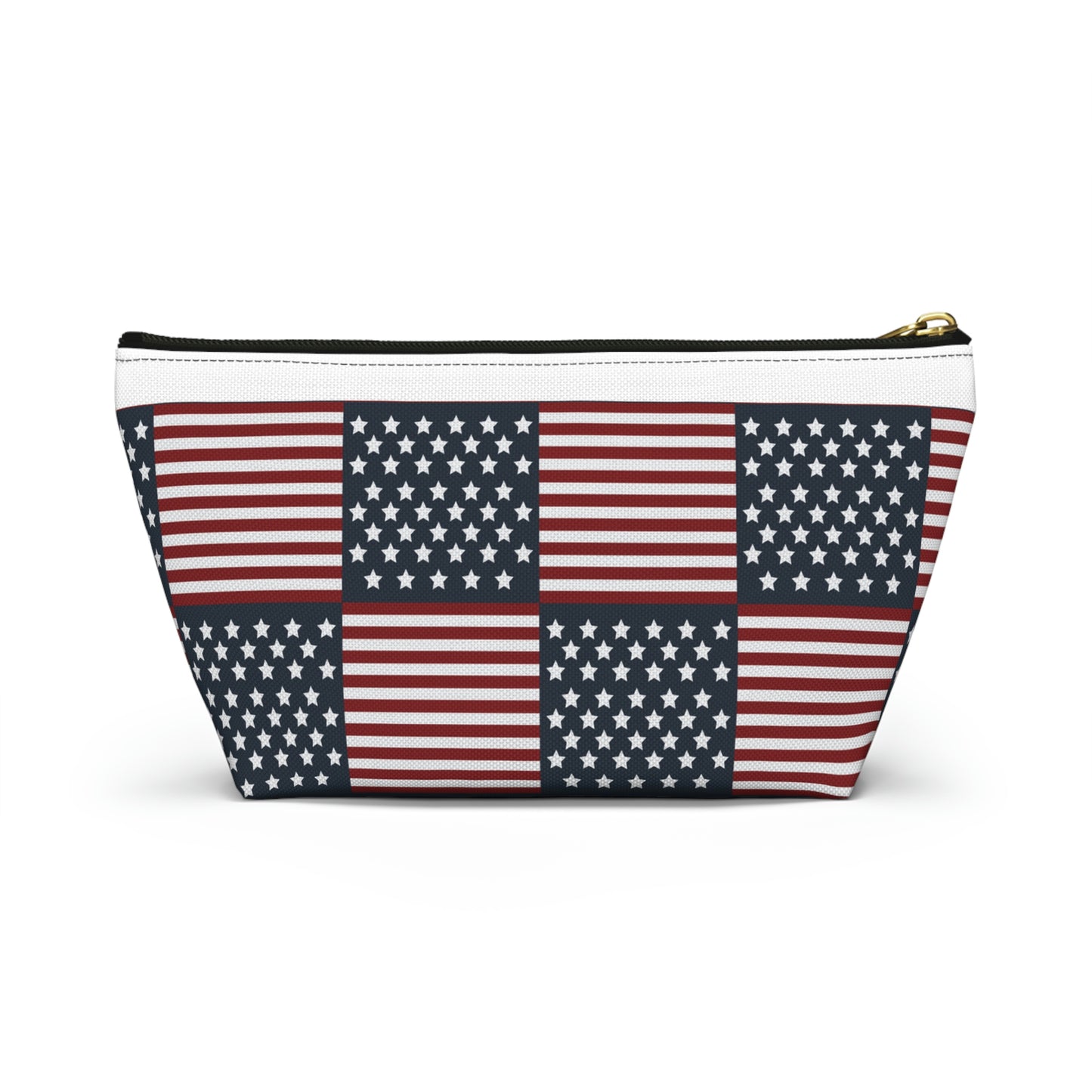 Patriotic Accessory Pouch w T-bottom