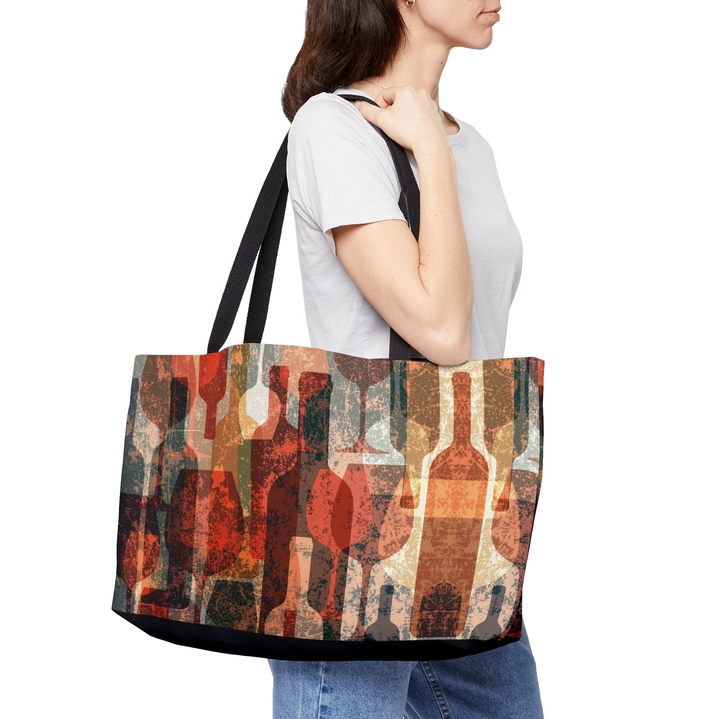 Wine Collage Weekender Tote Bag