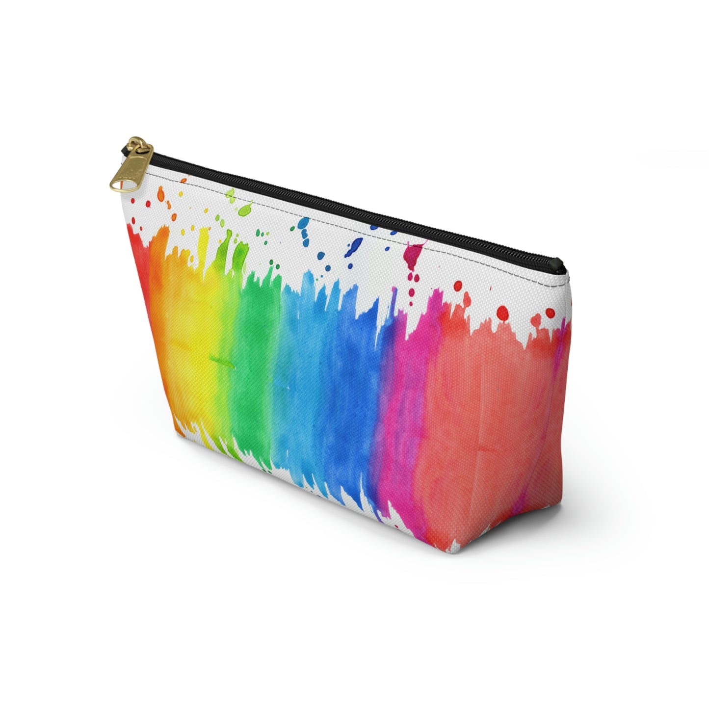 Rainbow Splash Accessory Pouch w T-bottom