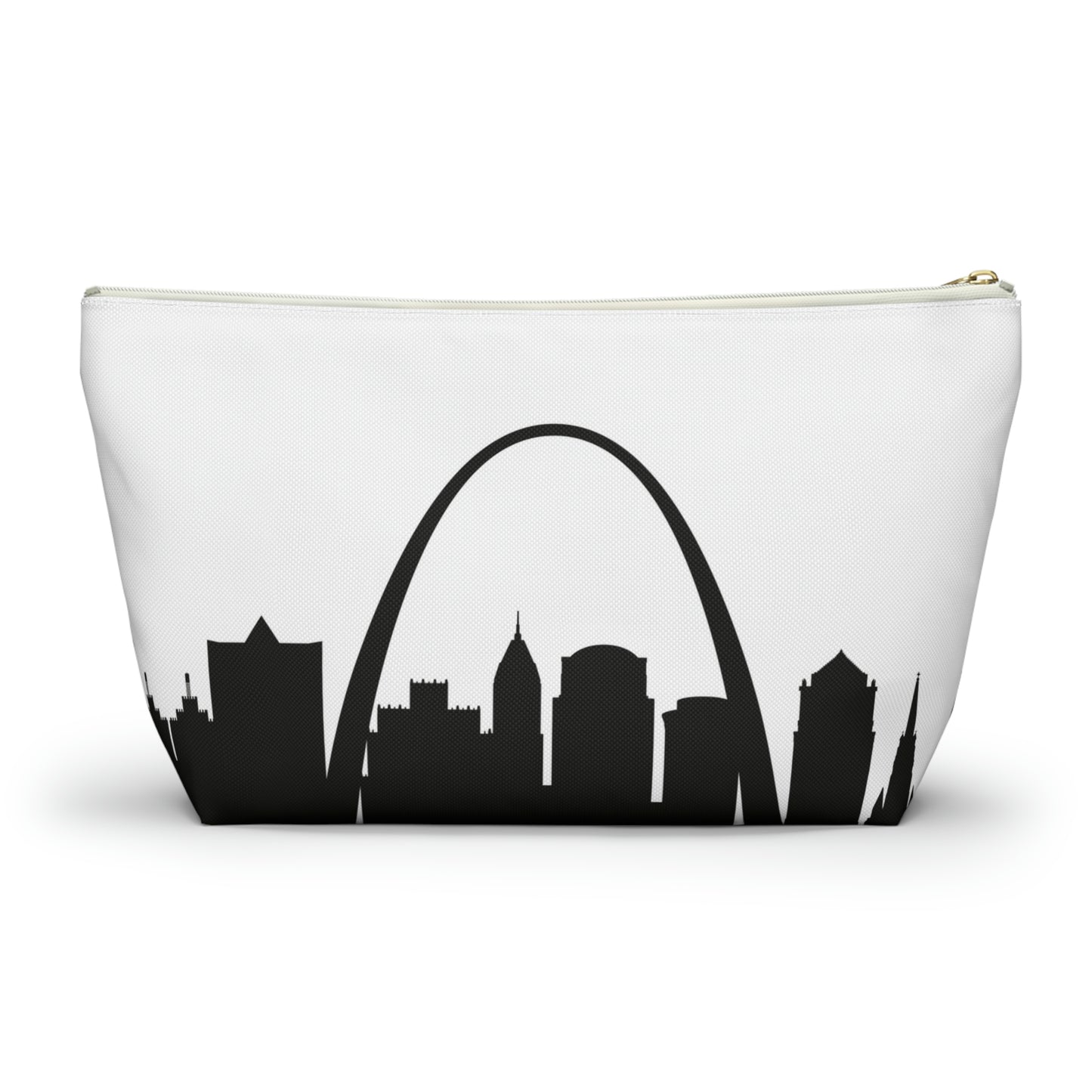 St Louis Skyline & Cardinal Accessory Pouch w T-bottom