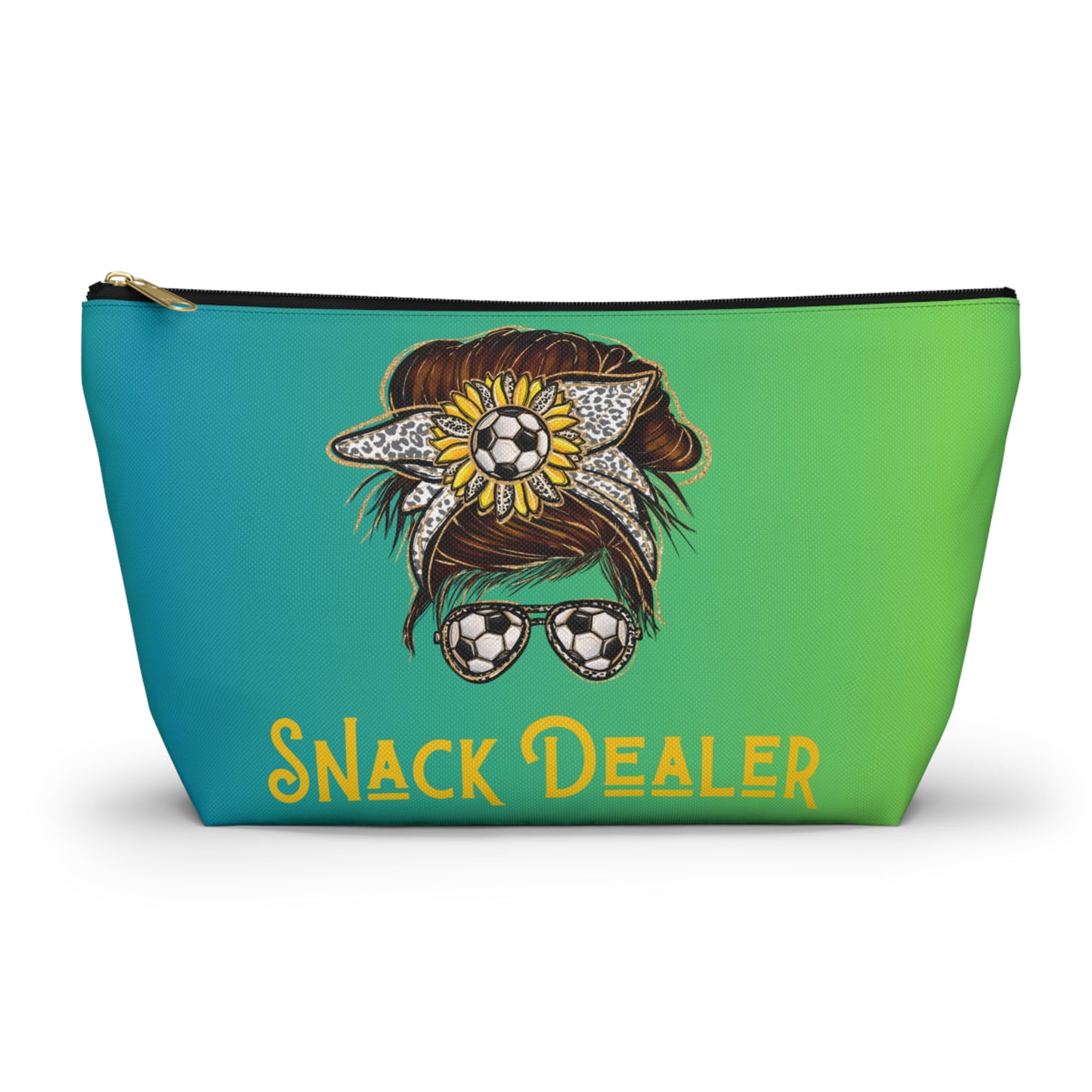 Snack Dealer Soccer Accessory Pouch w T-bottom