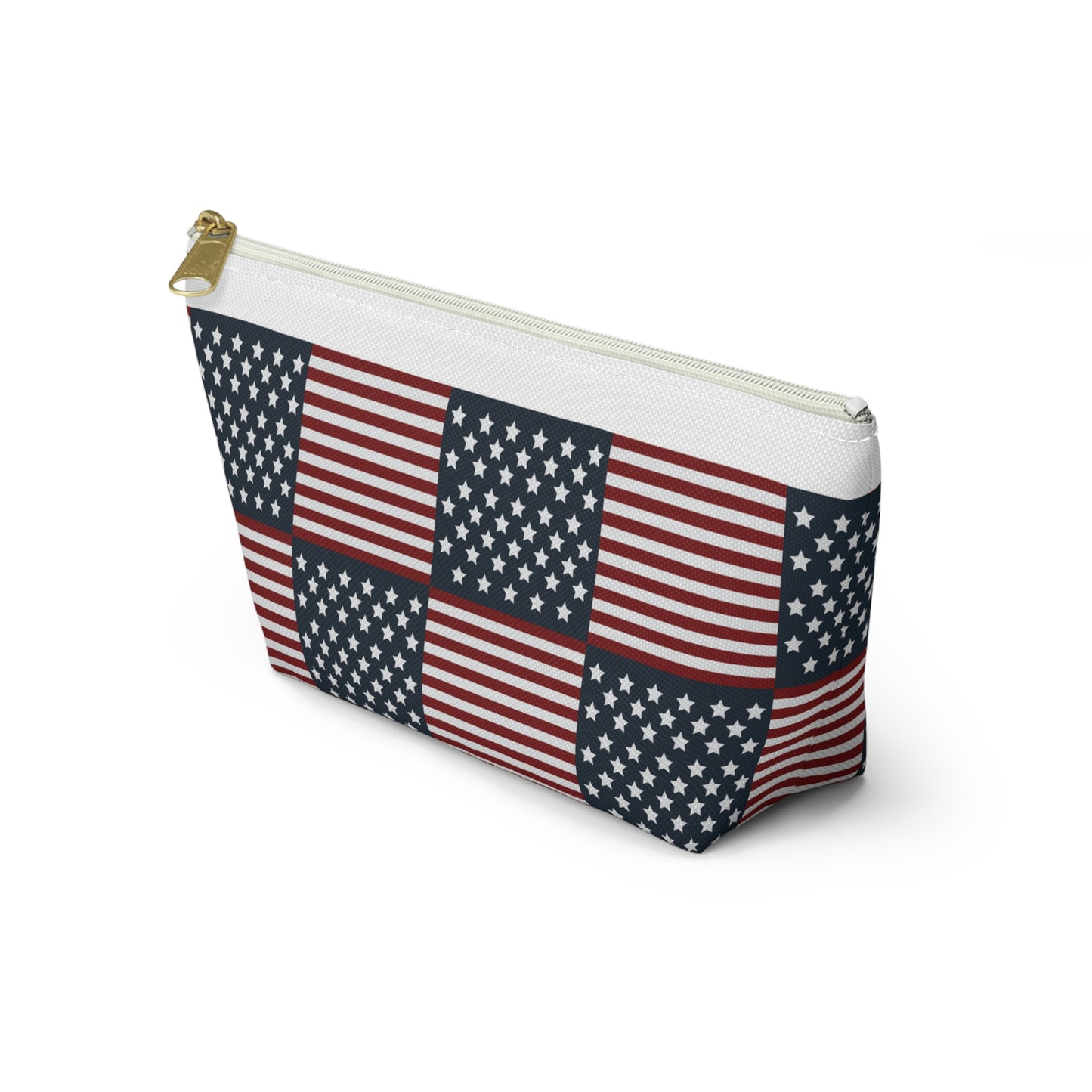 Patriotic Accessory Pouch w T-bottom