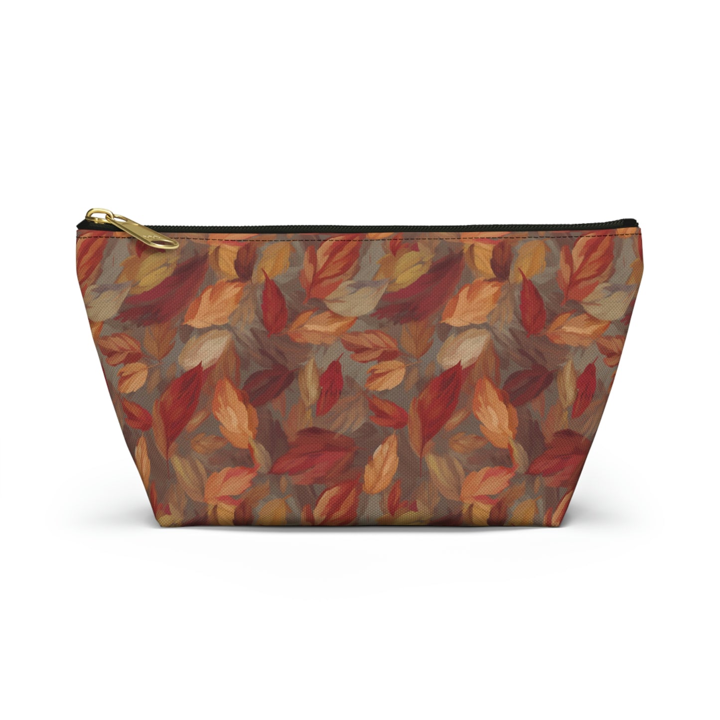 Falling Leaves Accessory Pouch w T-bottom