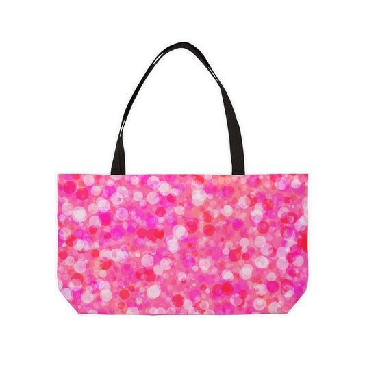 Poppin Pink Weekender Tote Bag