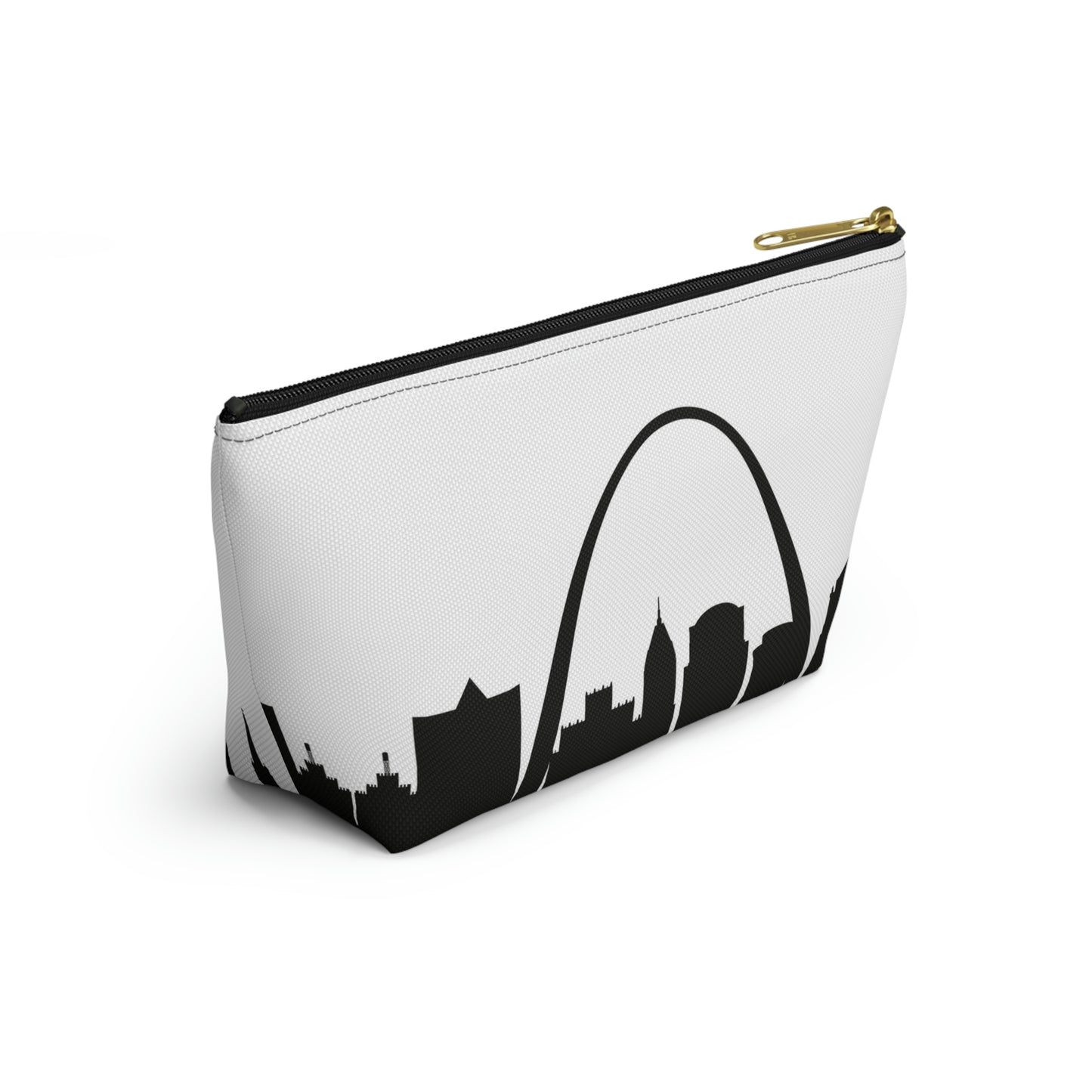 St Louis Skyline & Cardinal Accessory Pouch w T-bottom