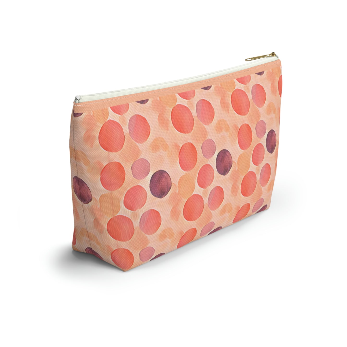 Tangerine Pop Accessory Pouch w T-bottom