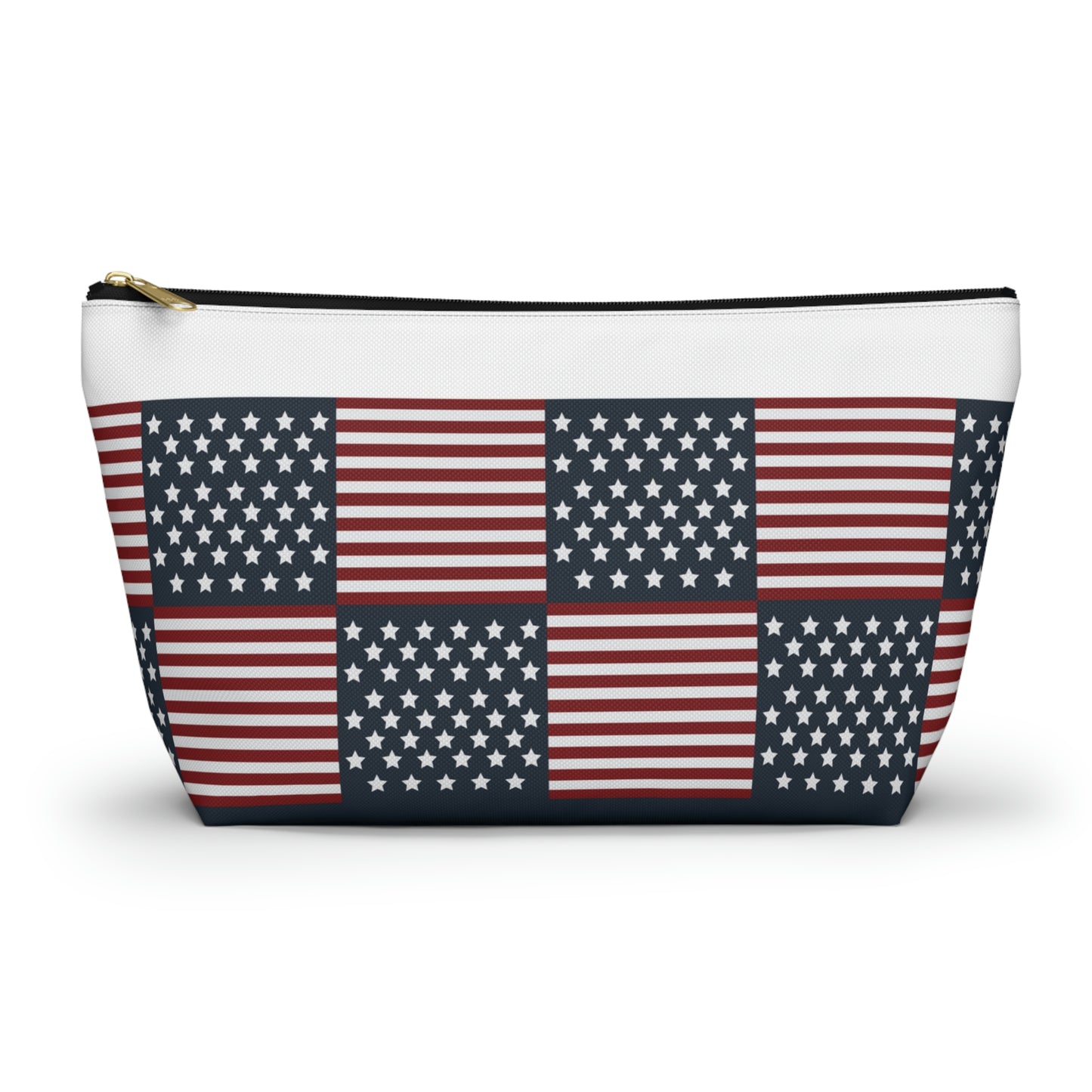 Patriotic Accessory Pouch w T-bottom