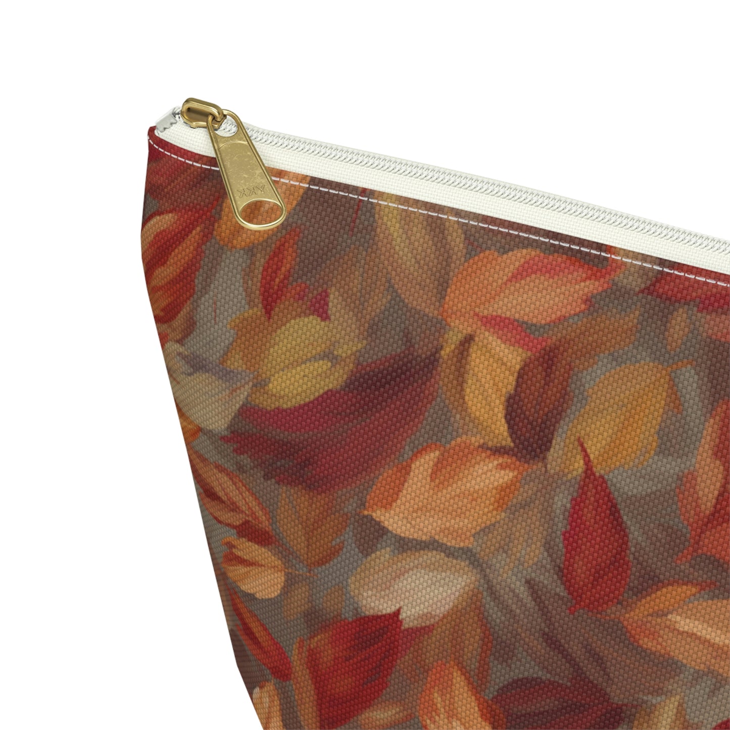 Falling Leaves Accessory Pouch w T-bottom