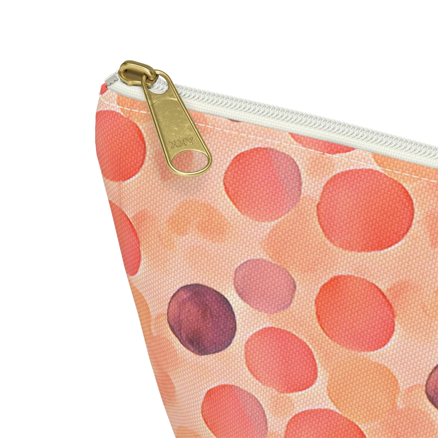 Tangerine Pop Accessory Pouch w T-bottom