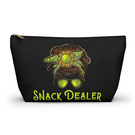 Snack Dealer Tennis Accessory Pouch w T-bottom