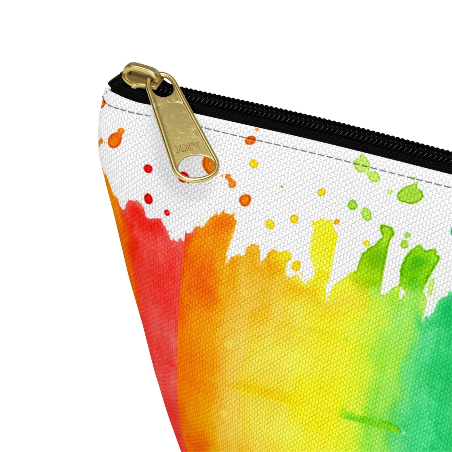 Rainbow Splash Accessory Pouch w T-bottom